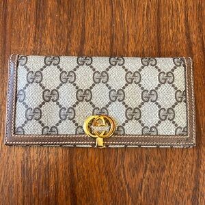 Vintage Gucci Checkbook Cover